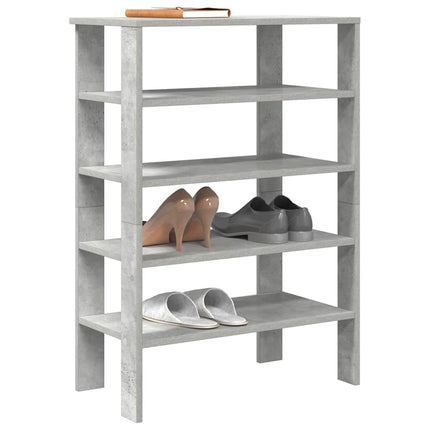 Schoenenrek 61X32X87,5 Cm Bewerkt Hout Eikenkleur - XdropX