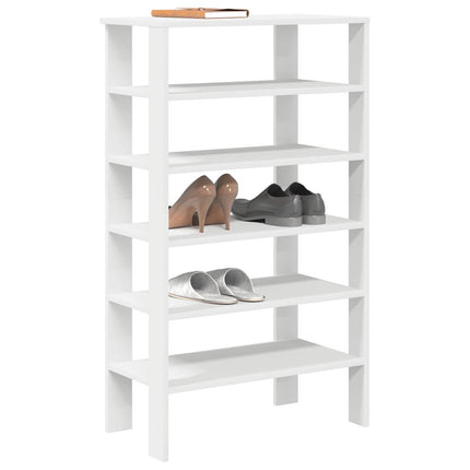 Schoenenrek 61X32X87,5 Cm Bewerkt Hout Eikenkleur - XdropX