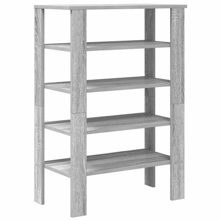 Schoenenrek 61X32X87,5 Cm Bewerkt Hout Eikenkleur - XdropX