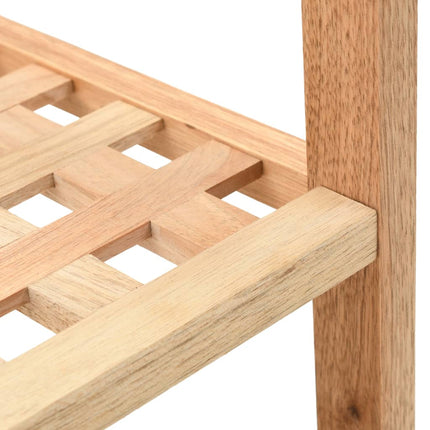 Schoenenrek 69X26X81 Cm Massief Walnotenhout - XdropX