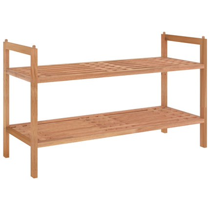 Schoenenrek 69X27X41 Cm Massief Walnotenhout - XdropX