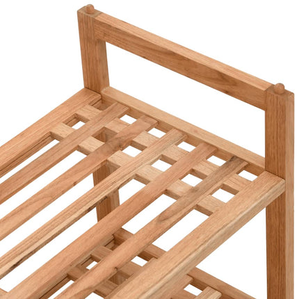 Schoenenrek 69X27X41 Cm Massief Walnotenhout - XdropX