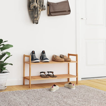 Schoenenrek 69X27X41 Cm Massief Walnotenhout - XdropX