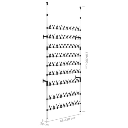 Schoenenrek Met Stangen Telescopisch Aluminium - XdropX