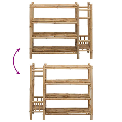 Schoenrek 88 X 27 X 80 Cm Bamboe Naturel - XdropX