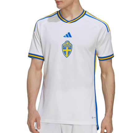 Sweden national team Away soccer jersey 2022/23 - Adidas-2