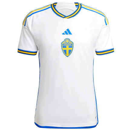 Sweden national team Away soccer jersey 2022/23 - Adidas-0