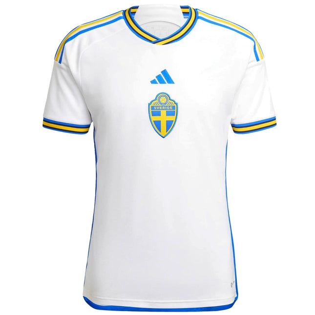 Sweden national team Away soccer jersey 2022/23 - Adidas-0