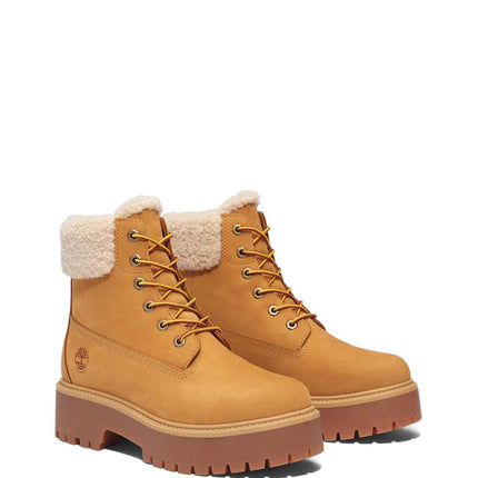 TIMBERLAND - Stivaletto mid warm donna Stone Street con plateau-1