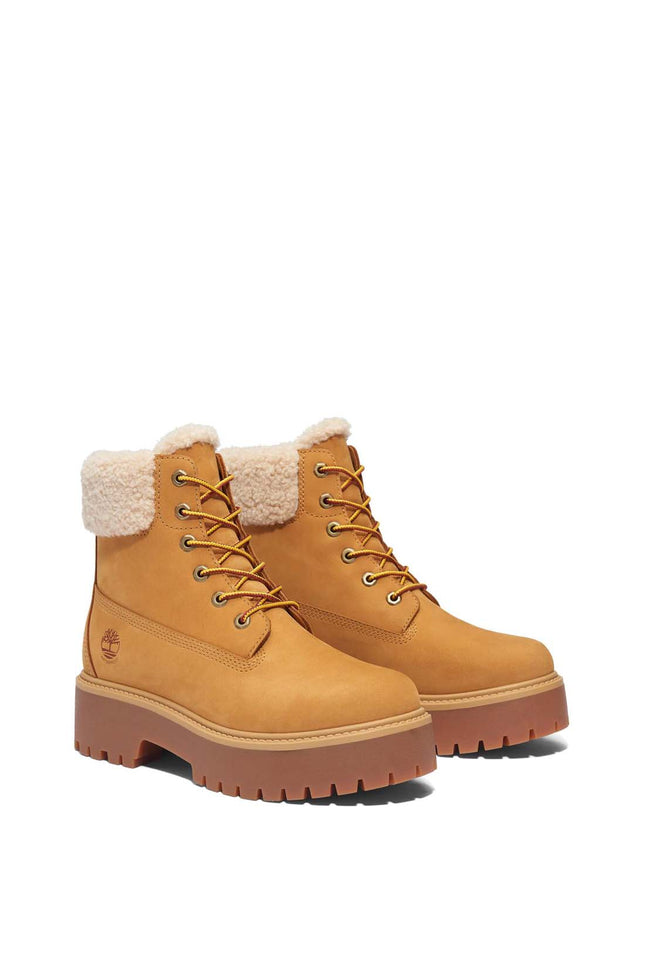 TIMBERLAND - Stivaletto mid warm donna Stone Street con plateau-1