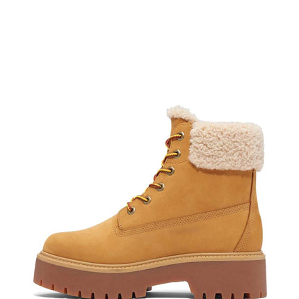TIMBERLAND - Stivaletto mid warm donna Stone Street con plateau-2