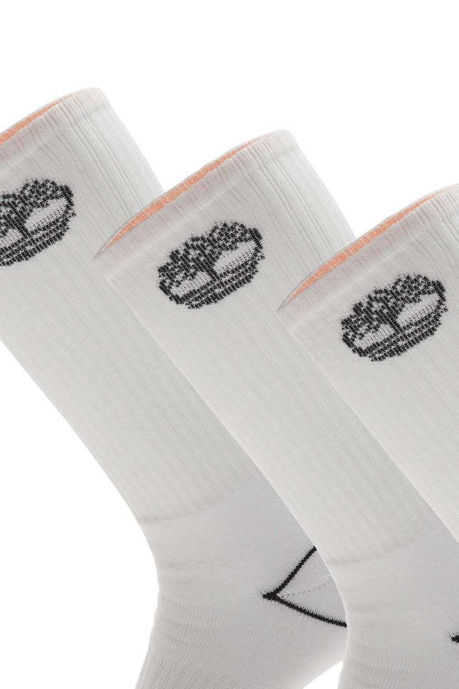TIMBERLAND - Unisex 3-pack padded Bowden socks - Size L-1