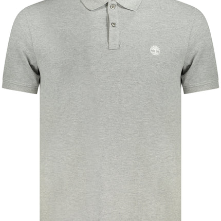 TIMBERLAND POLO SHORT SLEEVE MEN GREY-0