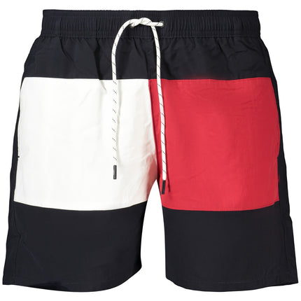 TOMMY HILFIGER MEN'S BLUE SWIM TRUNKS