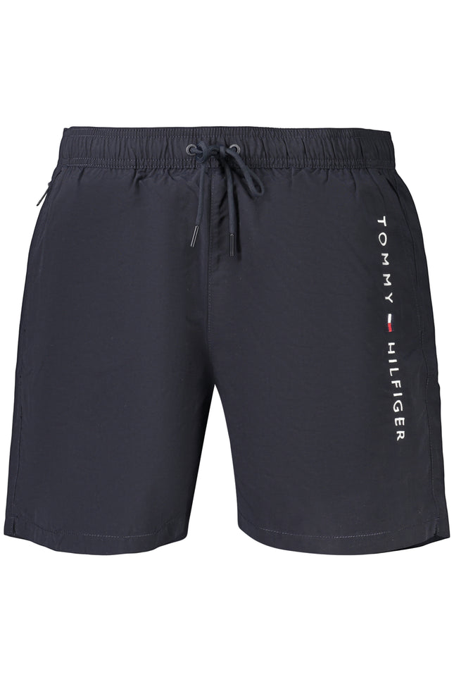 TOMMY HILFIGER MEN'S BLUE SWIM TRUNKS