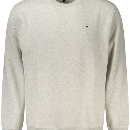 TOMMY HILFIGER MEN'S ZIP-UP SWEATSHIRT GREY