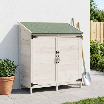 Tuin Shed Met Dak Massief Vurenhout - XdropX