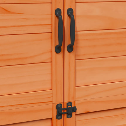 Tuin Shed Met Dak Massief Vurenhout - XdropX