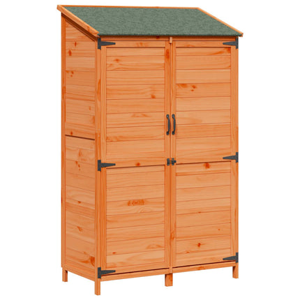 Tuin Shed Met Dak Massief Vurenhout - XdropX