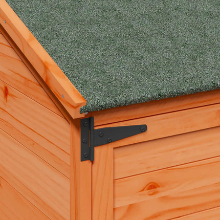 Tuin Shed Met Dak Massief Vurenhout - XdropX
