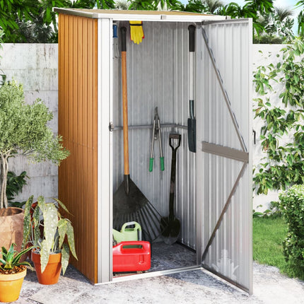 Tuinhuis 118,5X97X209,5 Cm Gegalvaniseerd Staal - XdropX