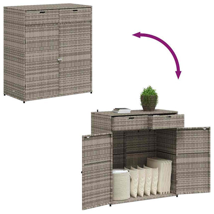 Tuinkast Poly Rattan - XdropX