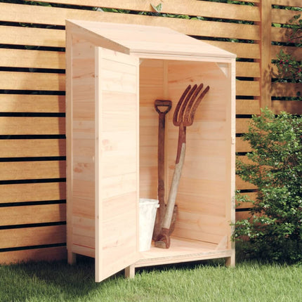 Tuinschuur 102X52X174,5 Cm Massief Vurenhout - XdropX