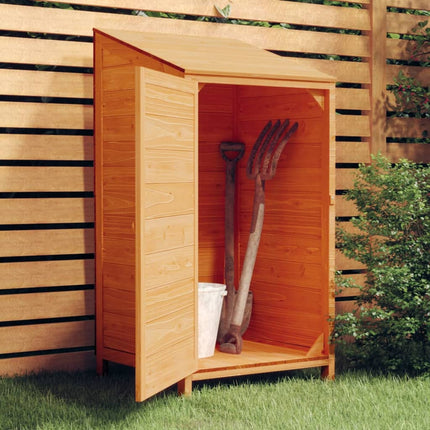 Tuinschuur 102X52X174,5 Cm Massief Vurenhout - XdropX