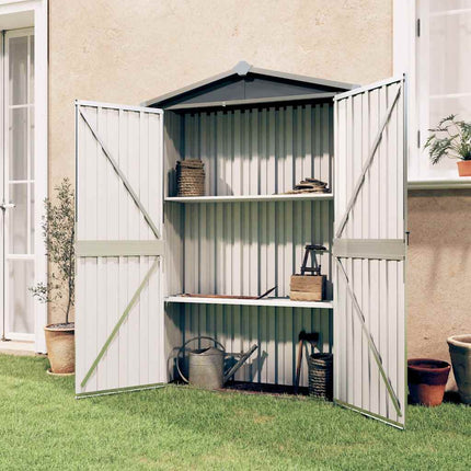 Tuinschuur 116X45X175 Cm Gegalvaniseerd Staal - XdropX