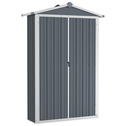 Tuinschuur 116X45X175 Cm Gegalvaniseerd Staal - XdropX