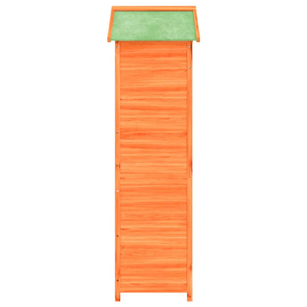 Tuinschuur 120X53,5X170 Cm Massief Grenenhout - XdropX