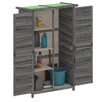 Tuinschuur 83X57X140 Cm Massief Grenenhout - XdropX