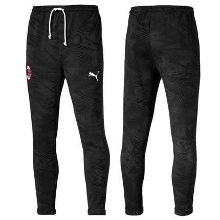 AC Milan black Casual presentation Soccer pants 2019/20 - Puma-0