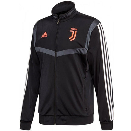 Juventus soccer black bench training jacket 2019/20 - Adidas-0