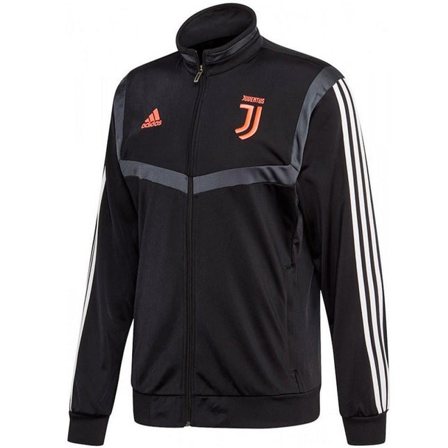 Juventus soccer black bench training jacket 2019/20 - Adidas-0