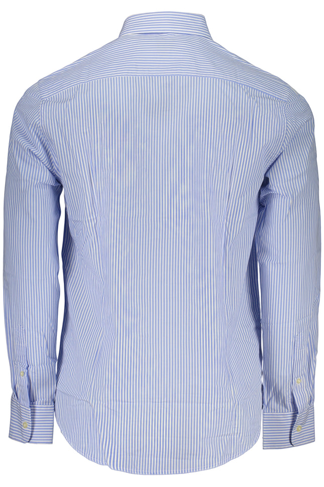 US GRAND MEN'S LONG-SLEEVED SHIRT, BLUE-1