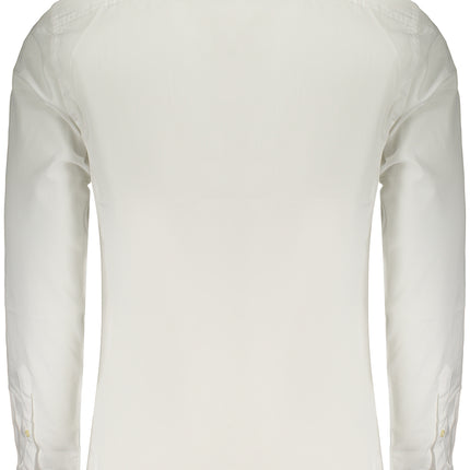 US GRAND MEN'S LONG-SLEEVED WHITE SHIRT-1