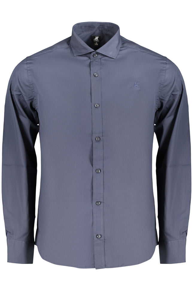 US GRAND MEN'S BLUE LONG-SLEEVED SHIRT-0