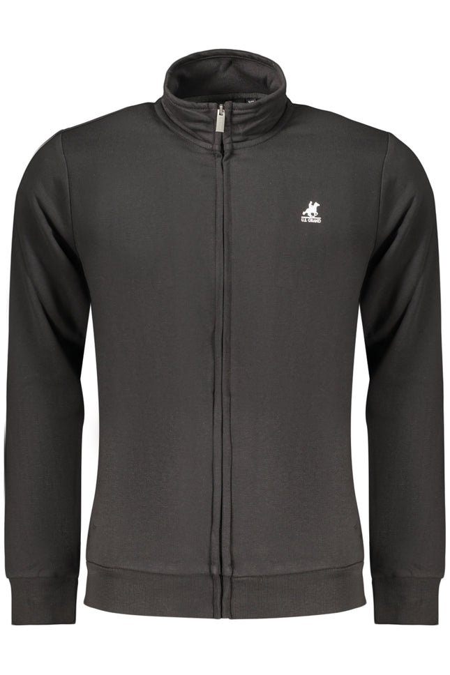 US GRAND MEN'S BLACK ZIP-UP SWEATSHIRT-0