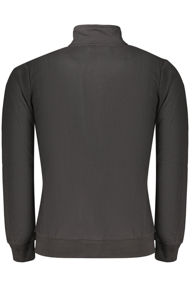 US GRAND MEN'S BLACK ZIP-UP SWEATSHIRT-1