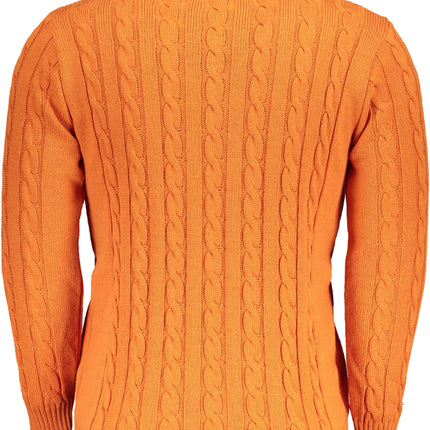 US GRAND MEN'S ORANGE SWEATER-1