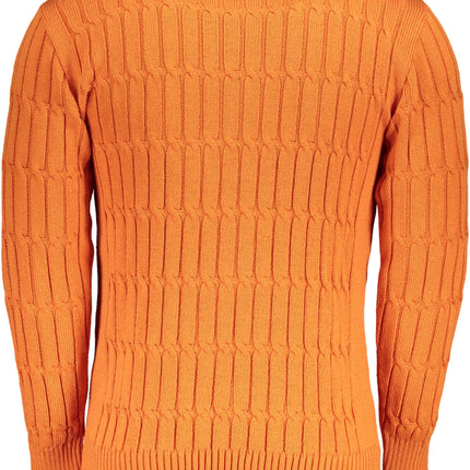 US GRAND MEN'S ORANGE SWEATER-1