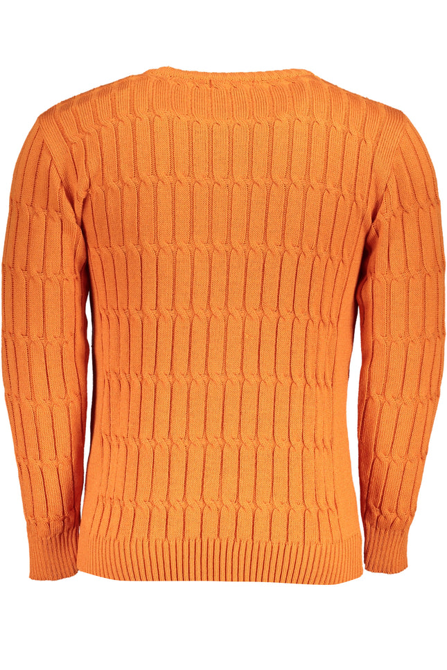 US GRAND MEN'S ORANGE SWEATER-1