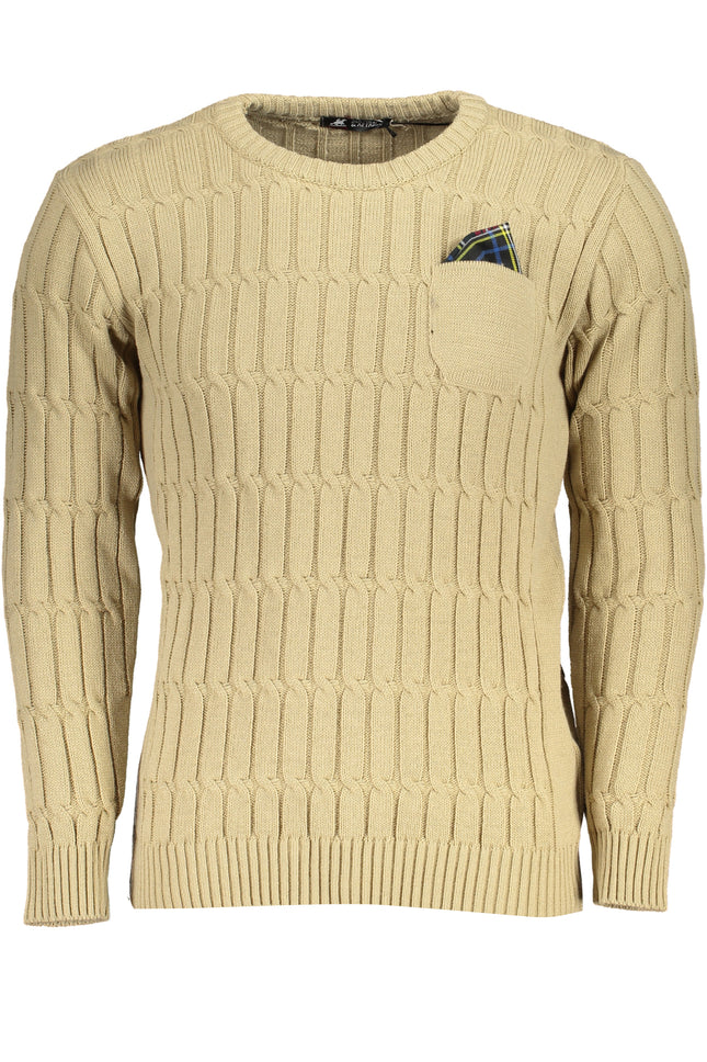 US GRAND MEN'S BEIGE SWEATER-0
