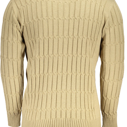 US GRAND MEN'S BEIGE SWEATER-1