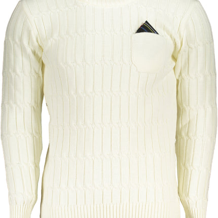 US GRAND MEN'S WHITE SWEATER-0