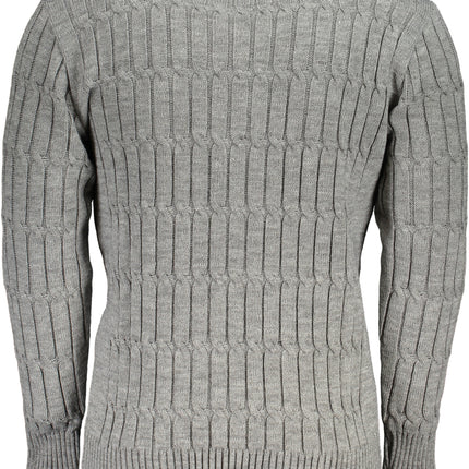 US GRAND MEN'S GREY SWEATER-1