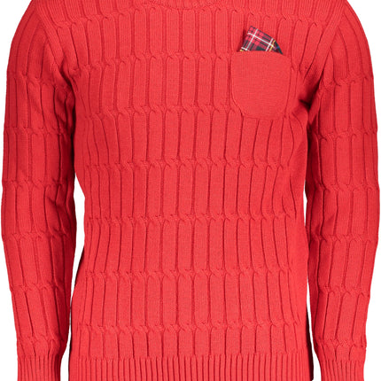 US GRAND MEN'S RED SWEATER-0