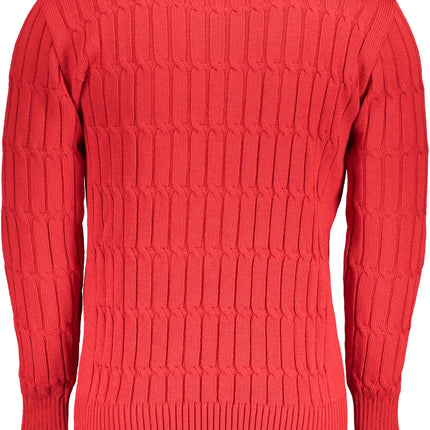 US GRAND MEN'S RED SWEATER-1