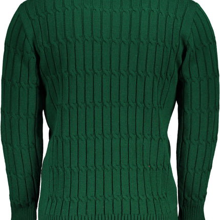 US GRAND MEN'S GREEN SWEATER-1
